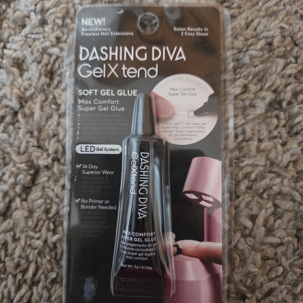 Dashing Diva Gel Xtend Soft Gel Glue - Black